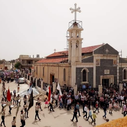 Újjáéledt az a szír templom, amelynek helyreállítását a magyar görögkatolikusok is segítették