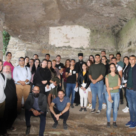 A Balatonnál zarándokoltak a debreceni szakkollégisták