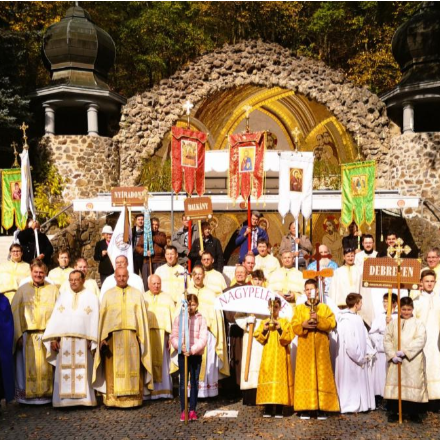 Mátraverebély-Szentkútra szervezett búcsút a Budapesti Görögkatolikus Helynökség