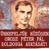 Ifjúsági imaest és zarándoklat Orosz Péter Pál vértan...