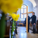 Rendhagyó módon emlékeztek Debrecenben Krisztus bevonulá...
