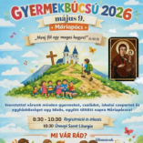 Hamarosan gyermekbúcsú Máriapócson