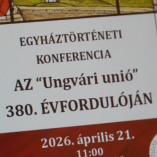Konferenciát tartottak Beregszászban az ungvári unió 380...