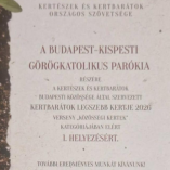 Ismét díjazták a Kispesti Görögkatolikus Parókia kertj... class=