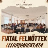 Kedves Fiatalok! Ismét feltöltődésre hívunk benneteket!