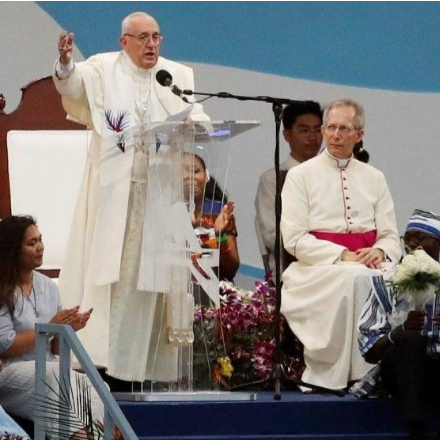 Ferenc pápa a nyitóünnepségen Panamában: a találkozás kultúrájának tanítóivá váltok! 