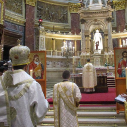 Riport a Szent István-bazilikában megtartott görögkatolikus napról