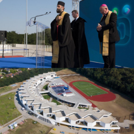 Átadták a Debreceni Nemzetközi Iskolát, a történelmi egyházak főpásztorai megáldották az intézményt