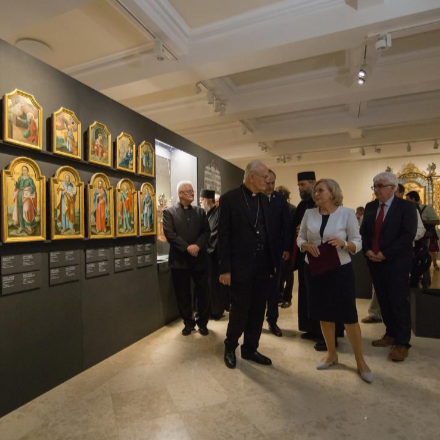 Megnyílt az Orcád világossága görögkatolikus egyházművészeti kiállítás