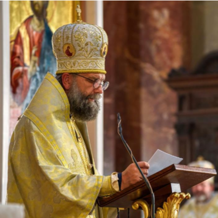 Fülöp metropolita beszéde a Szent István-bazilikában végzett Szent Liturgián