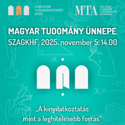 A Magyar Tudomány Ünnepe a Szent Atanáz Görögkatolikus Hittudományi Főiskolán – Részletes program