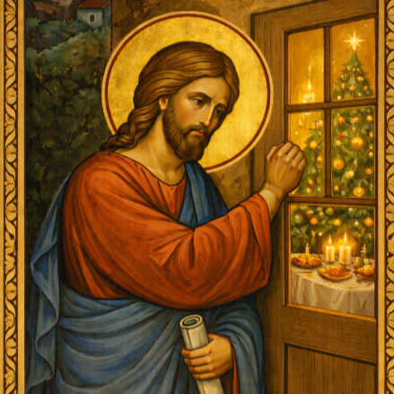 Jézus mindig az ajtónk előtt áll! Elmélkedés Szentestére 