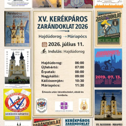 Két keréken az Istenszülőhöz – kerékpáros zarándoklat Máriapócsra 