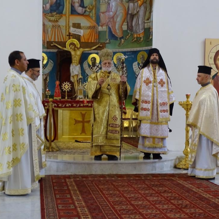 Szent Liturgián is részt vett a metropolita Libanonban